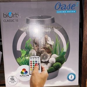 Biorb Aquarium biOrb CLASSIC 15 Aquarium with LED - 4 Gallon